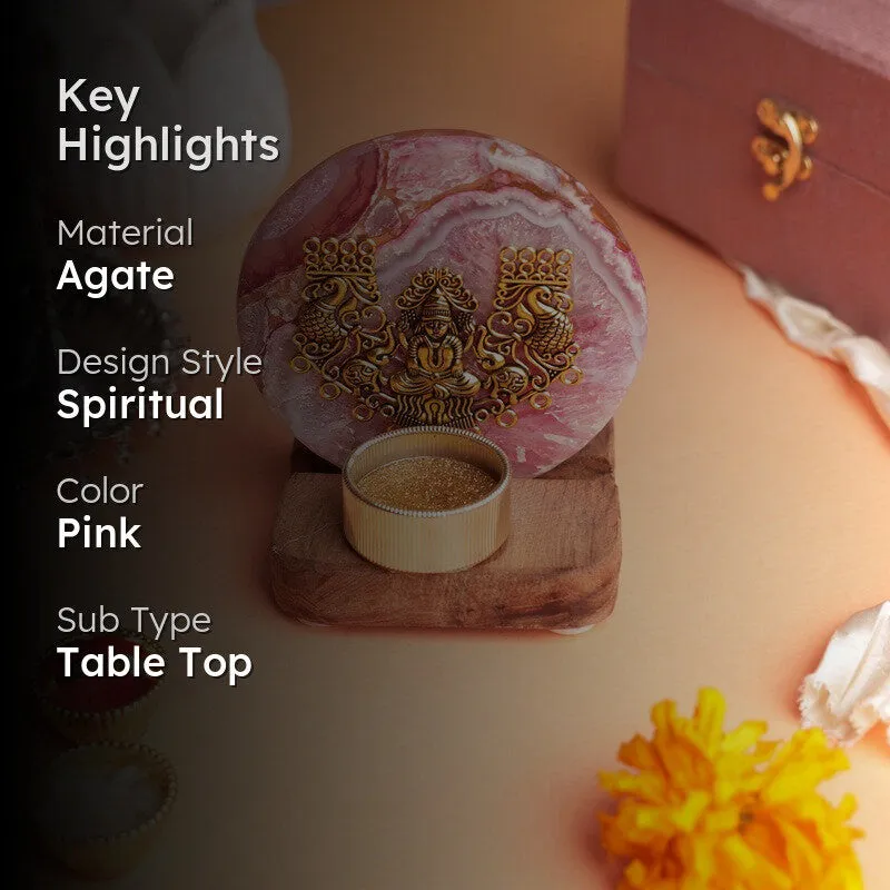Eternal Fortune Laxmi Ji Tealight Holder media 2