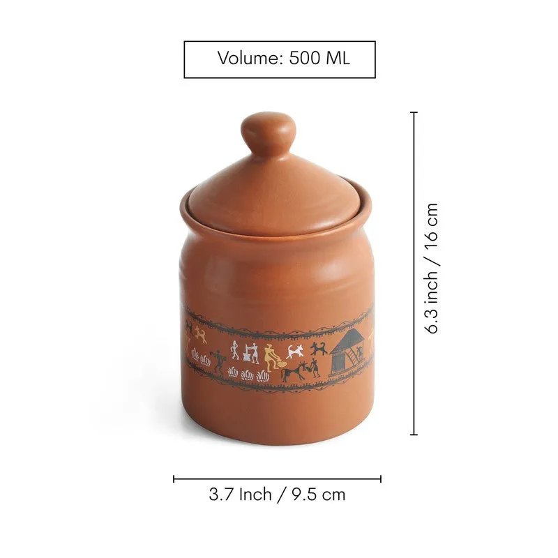 Veyra Charm Ceramic Jar - 500 mL media 6