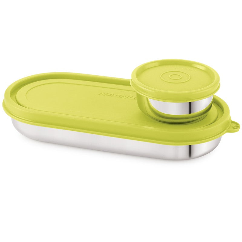 Elvra Go Lunch Box (100 mL,450 mL) - Two Piece Set media 3