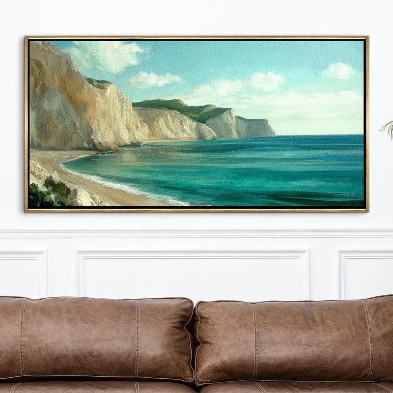 Tideveil Canvas Wall Painting With Frame media 4