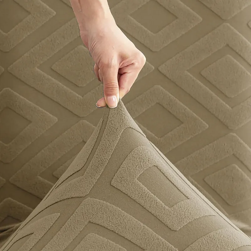 Clairona Polyester Chair Cover - Brown media 4