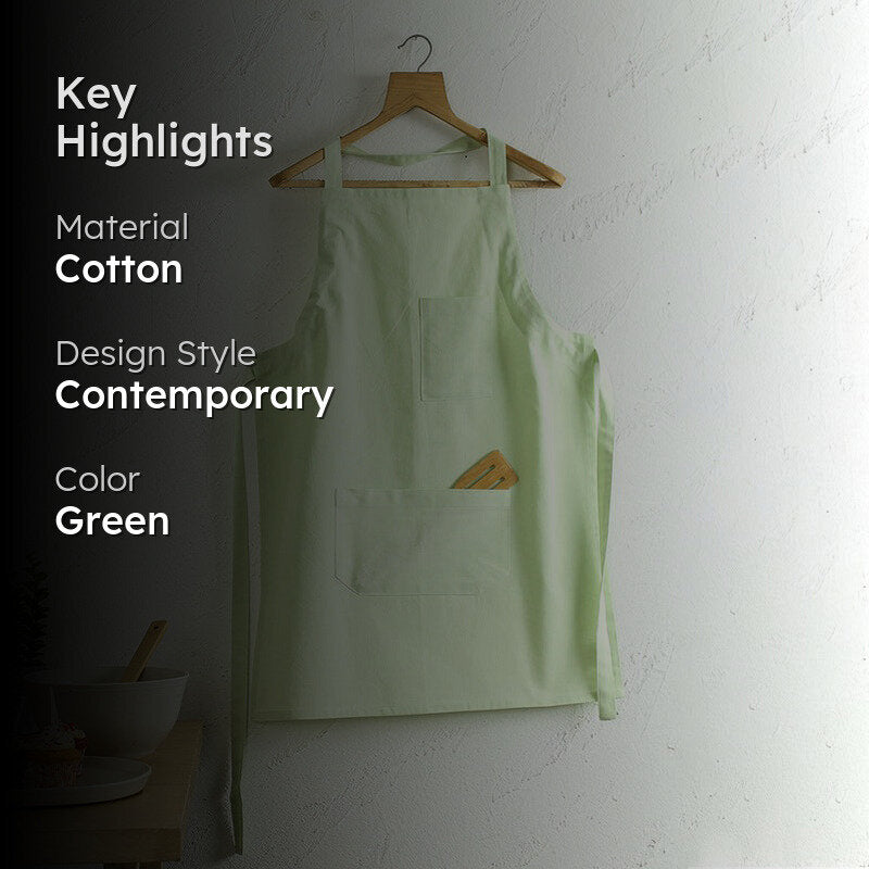 Timberline Cotton Apron - Light Green media 2