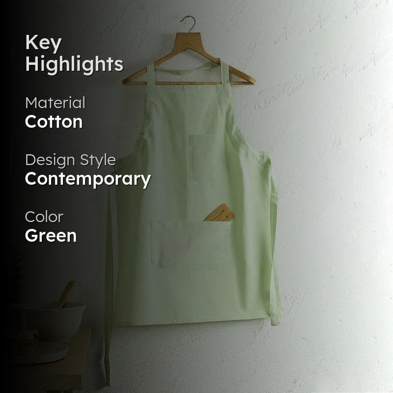 Timberline Cotton Apron - Light Green media 2