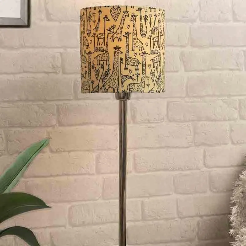 Nordic Taller Tales Fabric Table Lamp - Beige,Black media 3
