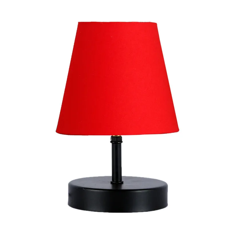 Otravo Fabric Table Lamp - Red,Black media 4