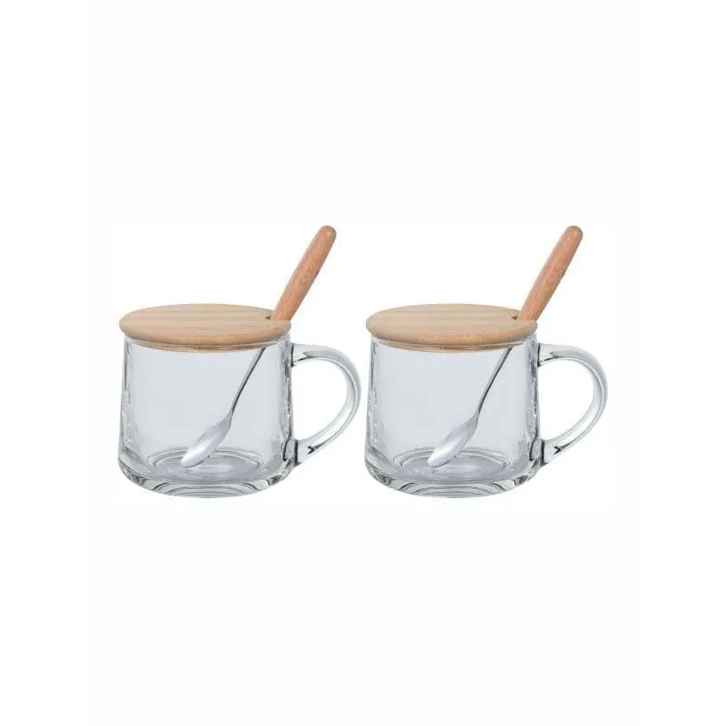 Zumbo Glass Coffee Mug (380 mL Each) - Set of Four media 4