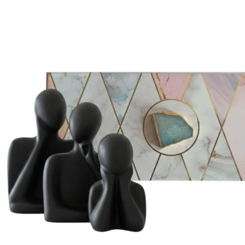 Trio Harmony Resin Showpiece - Set Of Three media 7