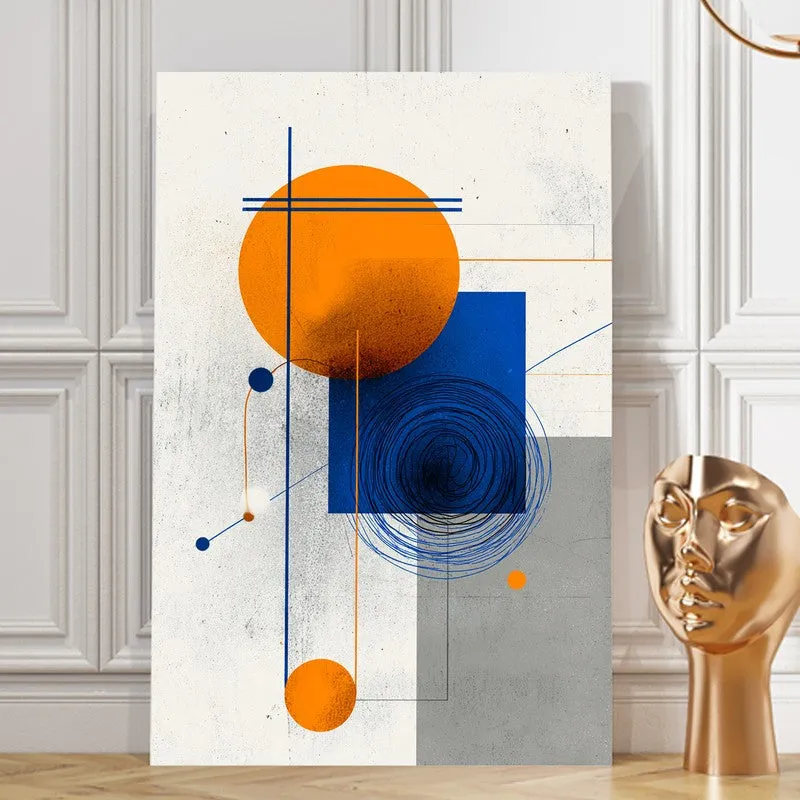 Modern Shape Harmony Canvas Wall Art media 8