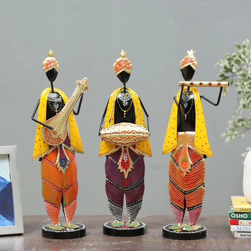 Ethnik Troupe Showpiece - Set Of Three media 1