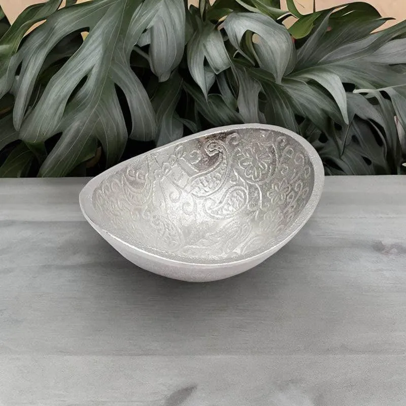 Regal Silver Decorative Bowl media 1