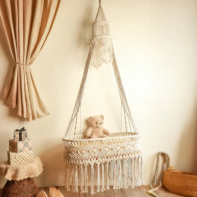 Mystic Macrame Baby Cradle media 5