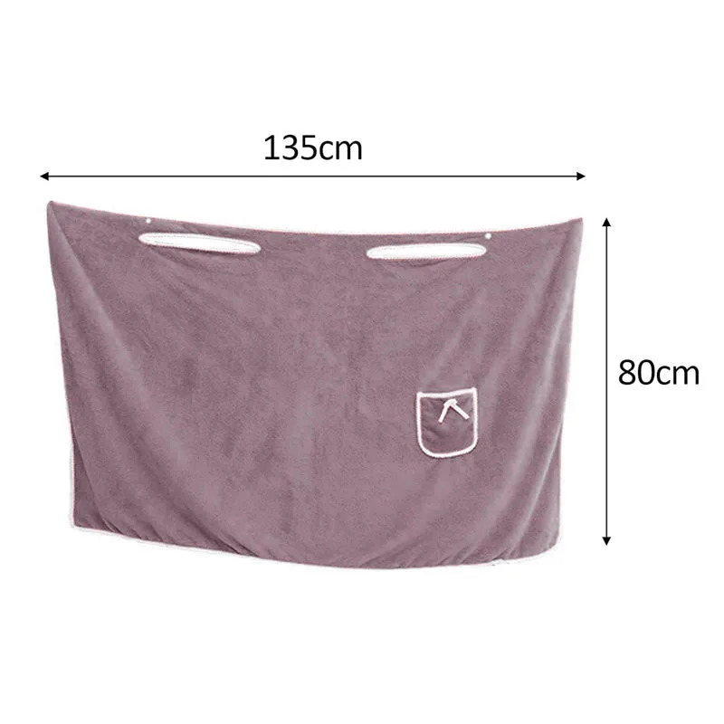 Velvessa Microfiber Bath Wrap - Onion Pink media 7
