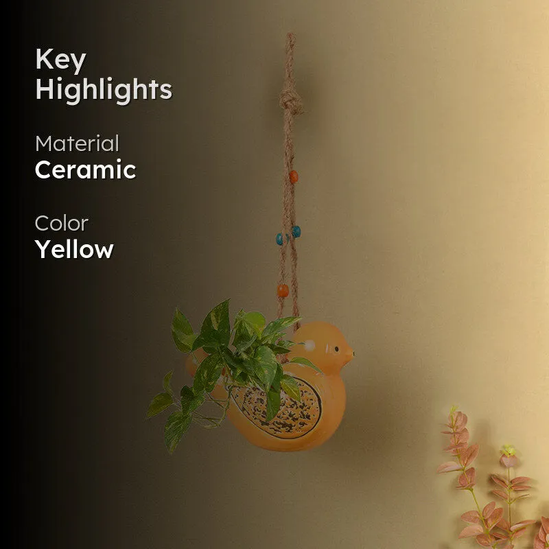 Vihaga Vaas Ceramic Hanging Planter media 2
