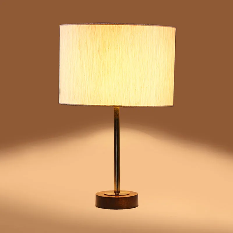 Cotin I Rodin Wooden Table Lamp - Beige,Gold,Brown media 6