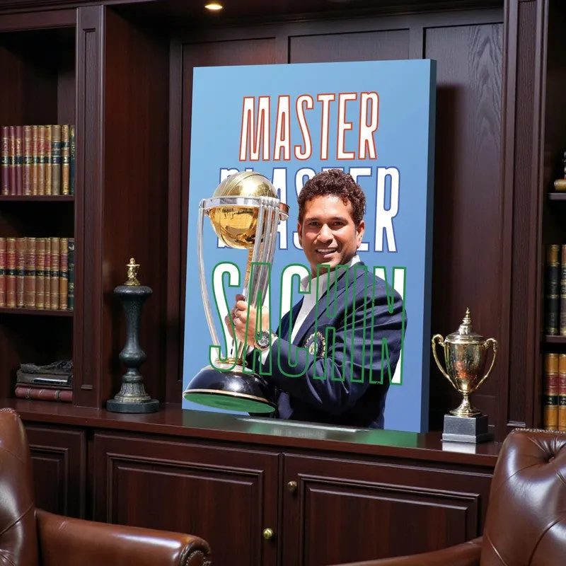 MasterBlaster Sachin Canvas Wall Art media 5