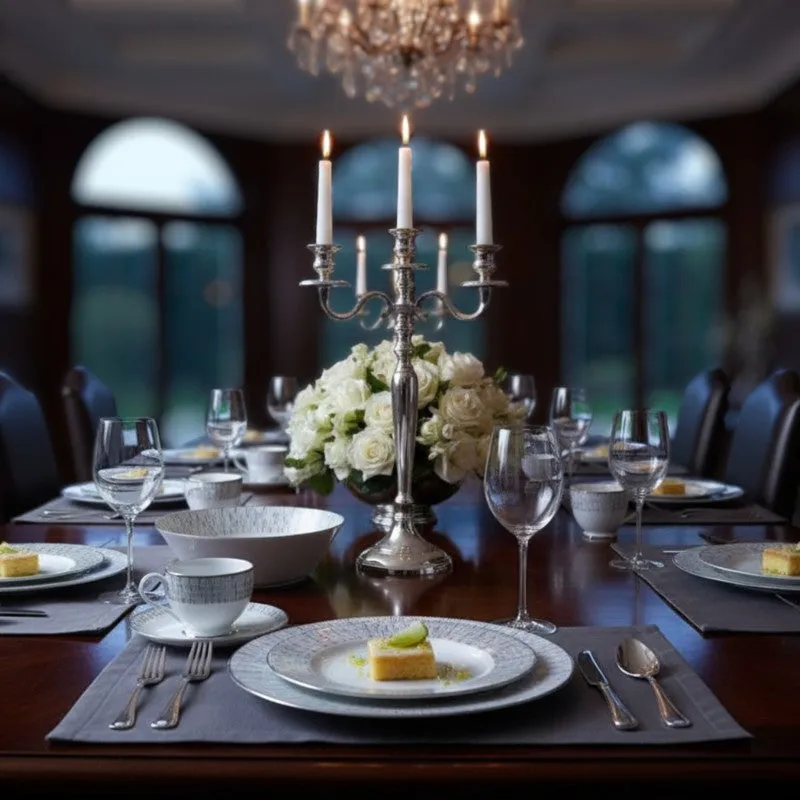 Noritake Celestine Court Dinner Set - Thirty Seven Piece Set media 6