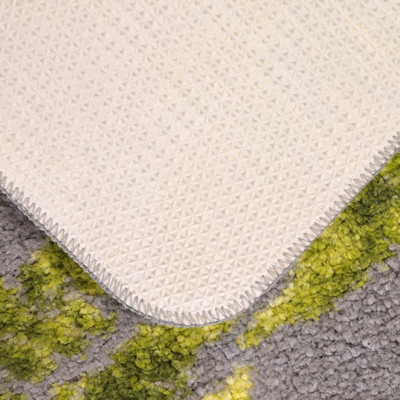 Saral Home Cedar Anti-Skid Bathmat (Grey)  - Set of Two media 3