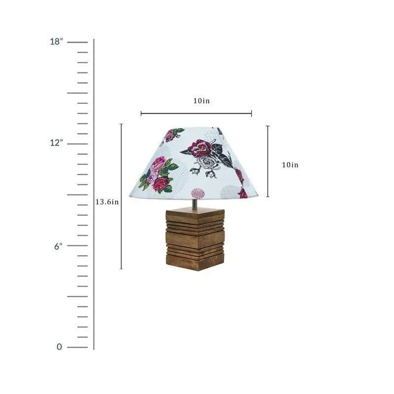 Yasmine Cube Fabric Table Lamp - Multicolor media 6
