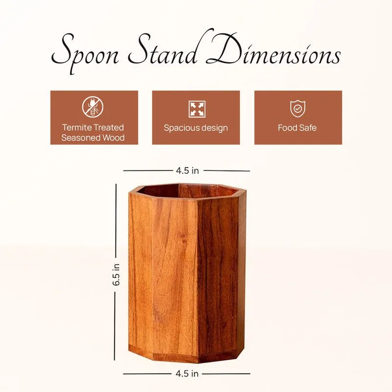 Naturix Wooden Cutlery Holder media 7