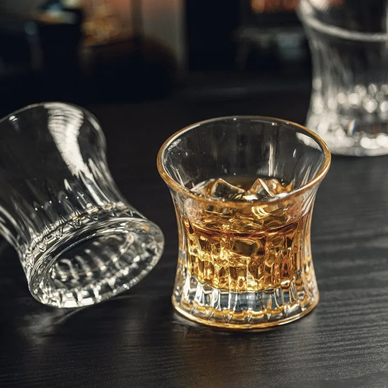 Sandtimer Crystal Whiskey Glasses (210 mL Each) - Set Of Two media 4