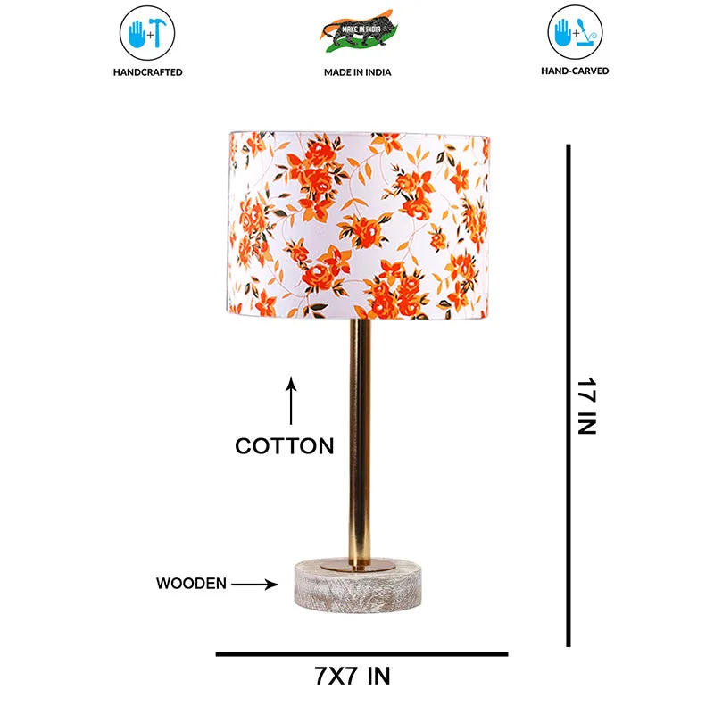 Seralya Rodin Wooden Table Lamp - Multicolor media 7
