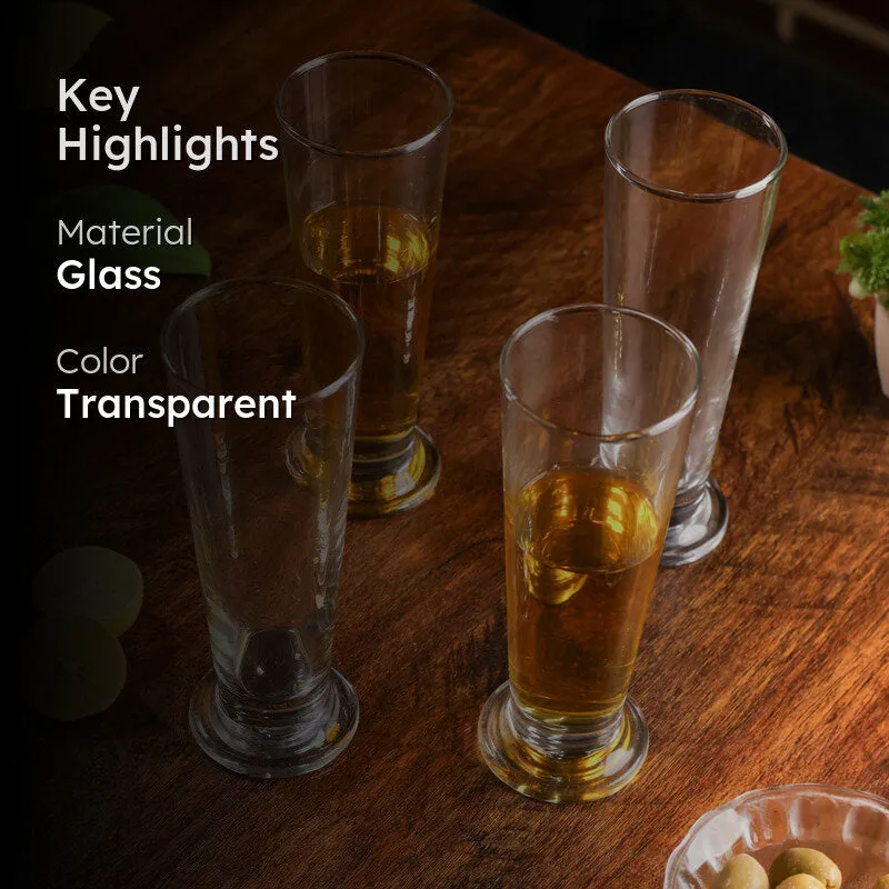 Creston Beer Glass(265 mL) - Set Of Four media 2