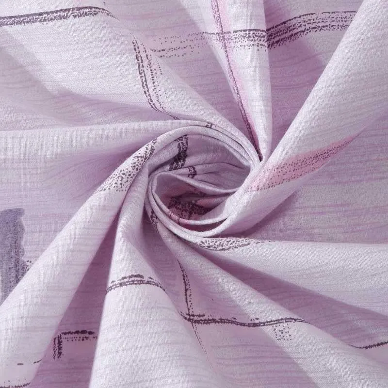 Silly Lines Fitted Cotton Bedsheet - 400 TC media 7