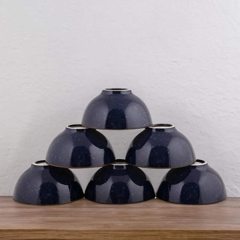 Rustic Ocean Bowls - Set Of Six media 1