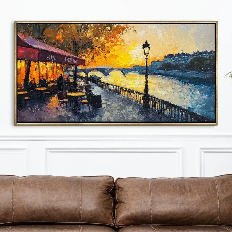 Vesper Canvas Wall Painting With Frame media 4
