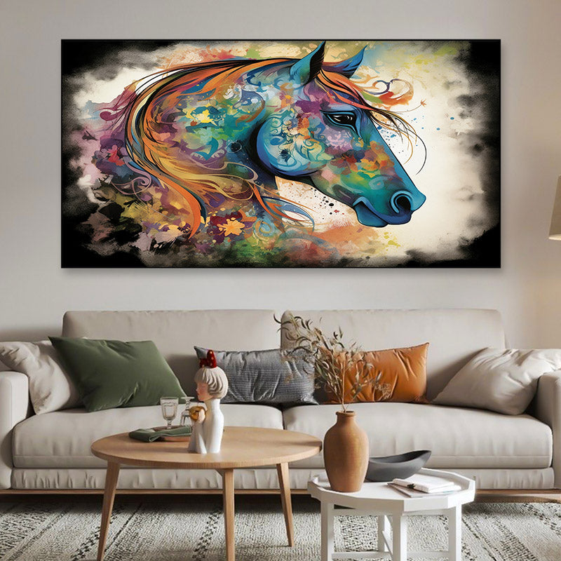 Mystic Stallion Canvas Wall Painting