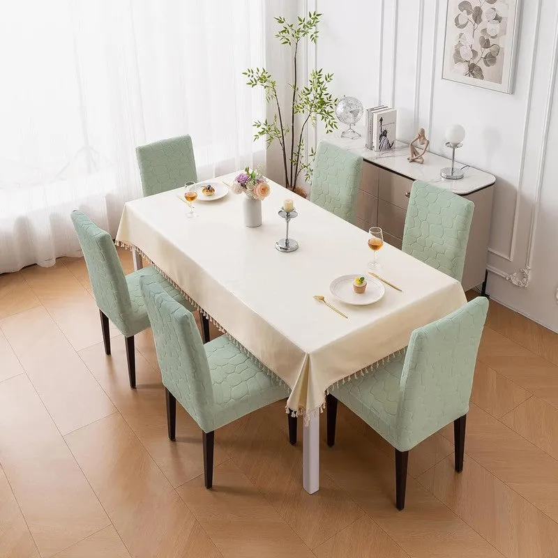 Elvra Classic Chair Cover(Green) - Set Of Six media 3