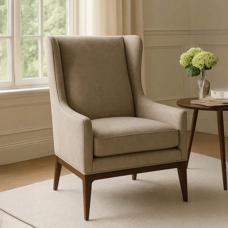 Linea Lounge Chair - Beige media 1
