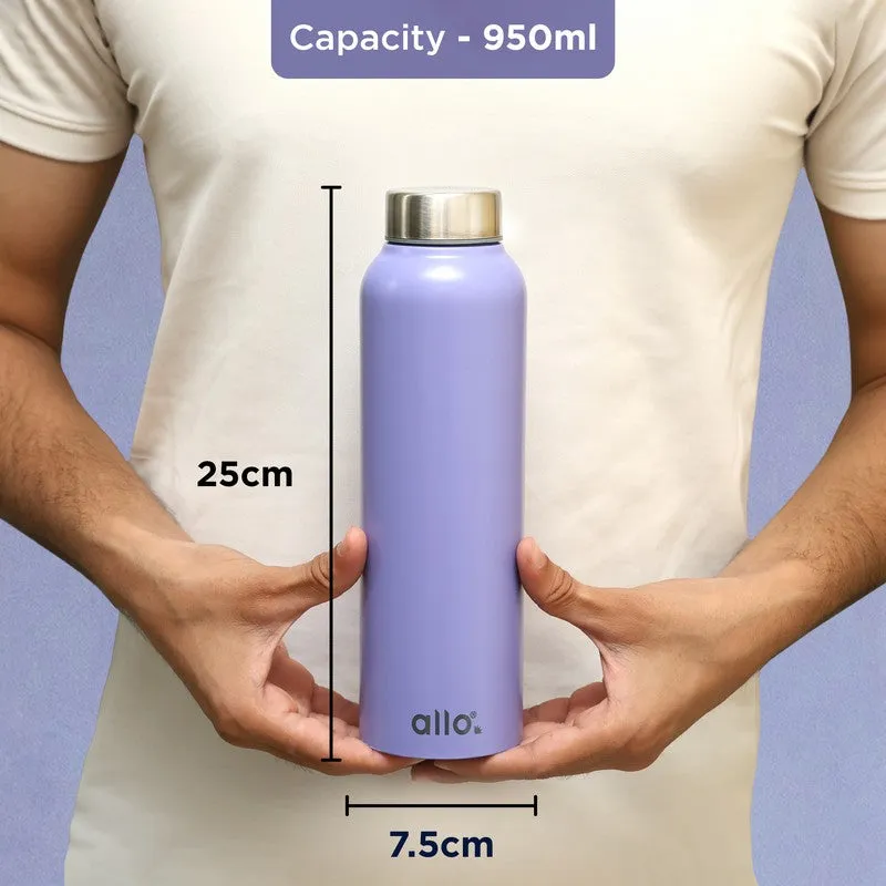 AquaEdge Stainless Steel Water Bottle (950 mL Each) - Set Of Two media 9