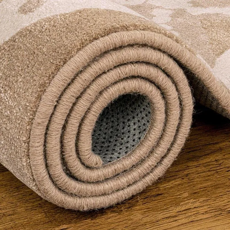 Zippy Hand Tufted Zone Kids Wool & Nylon Carpet - Beige media 7