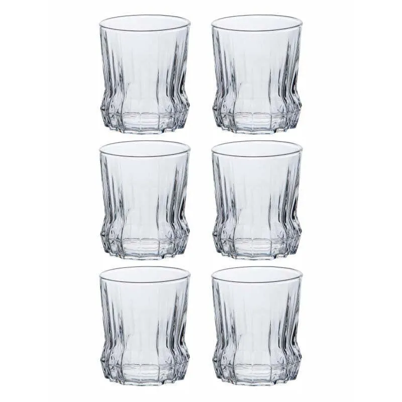 Pasabahce Karat Curved Glass Tumbler (270 ML) - Set Of Six media 4