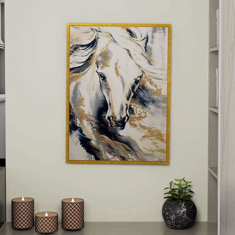 Ivory Gallop Wall Art media 1