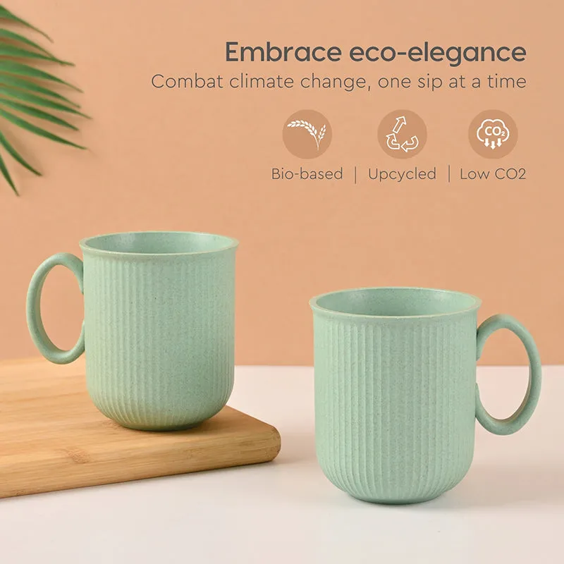 Eco Rice Husk Coffee Mug (350 mL Each) - Set of Four media 3