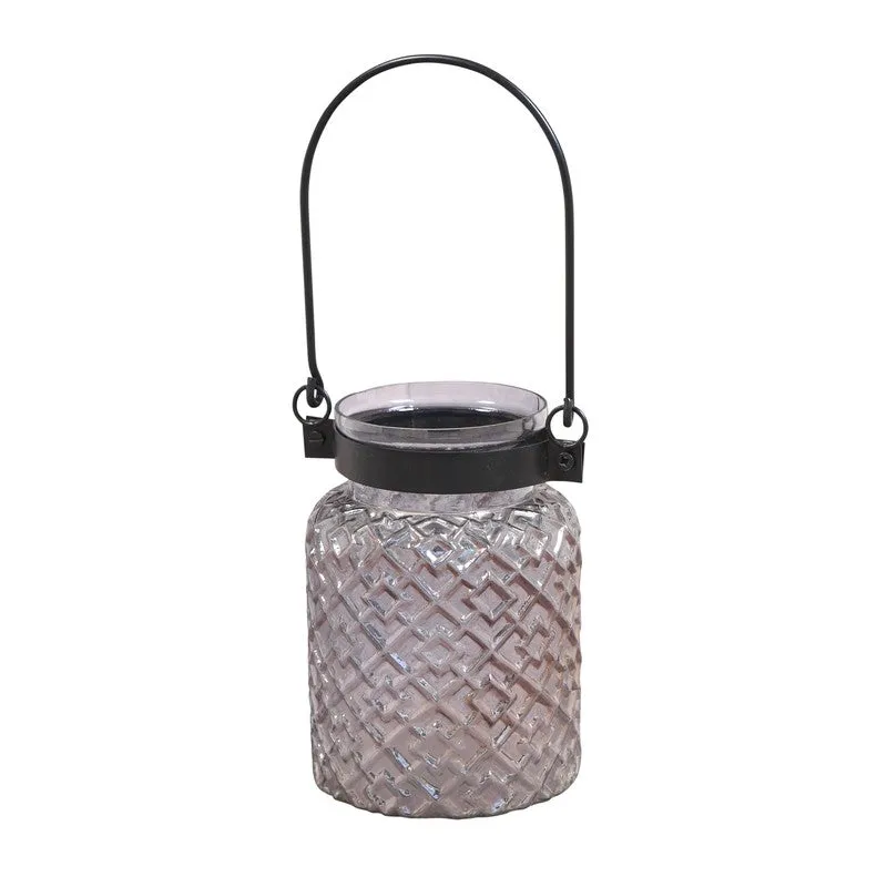 Lantria Textured Glass Tealight Candle Holders media 3