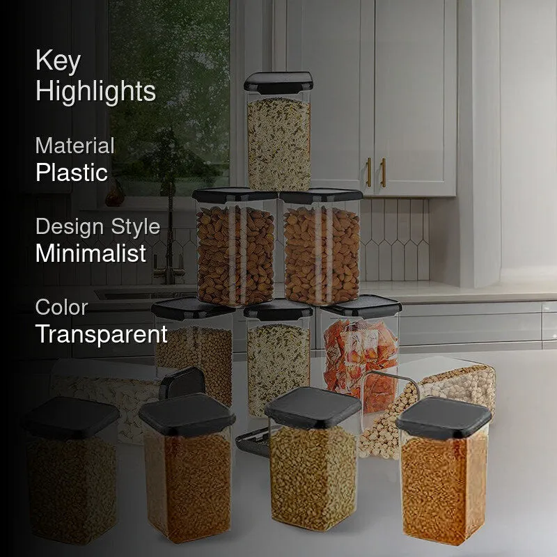 Asto Airtight Storage Container (1100 mL Each) - Set Of Twelve media 2