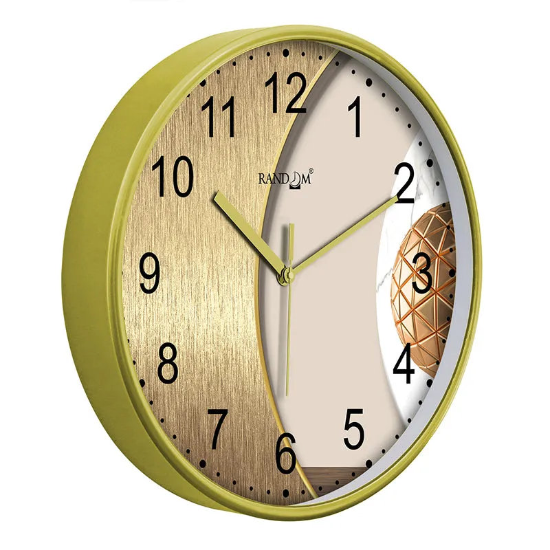Foil Semi Plastic Analog Wall Clock media 6