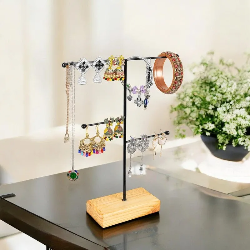 Sleek Aura Jewelry Stand media 1
