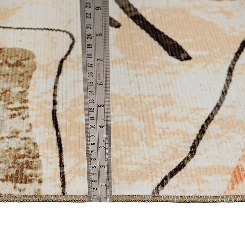 Carter Abstract Polyester Carpet - Blue media 7