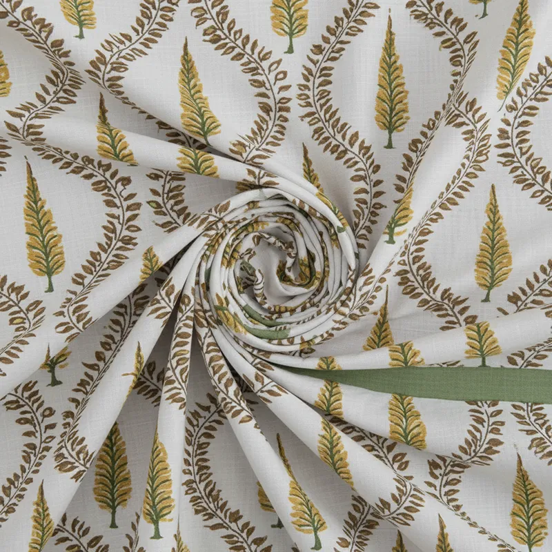 Regalia Cotton Bedsheet (Mustard Yellow) - 180 TC media 5