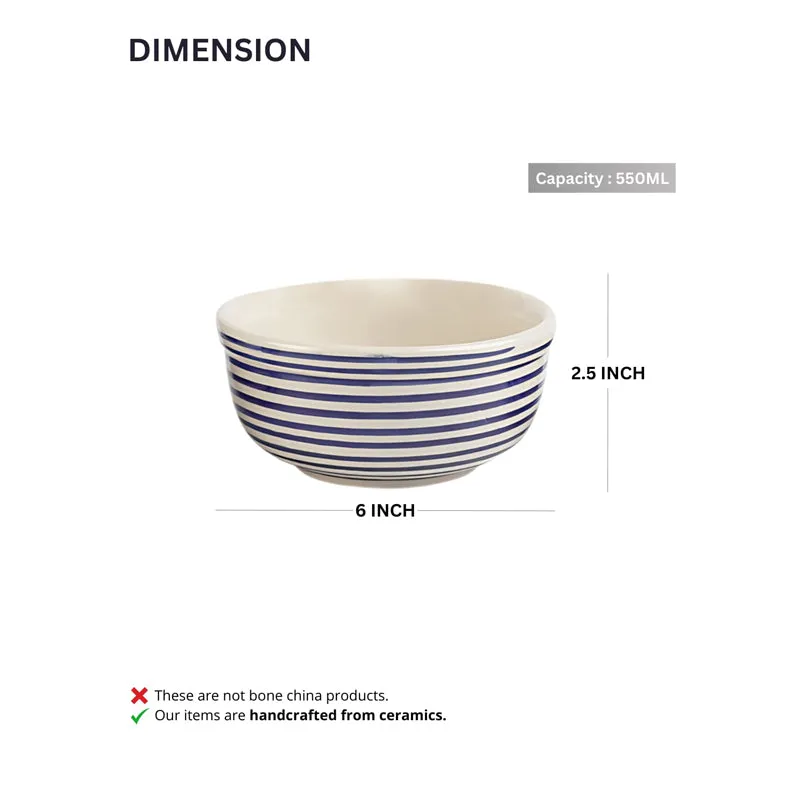 Tiare Serving Bowl (Blue/550 mL) - Set Of Two media 9