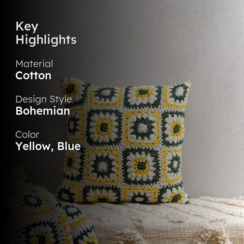 Somnus Crochet Cushion Cover - Square media 2