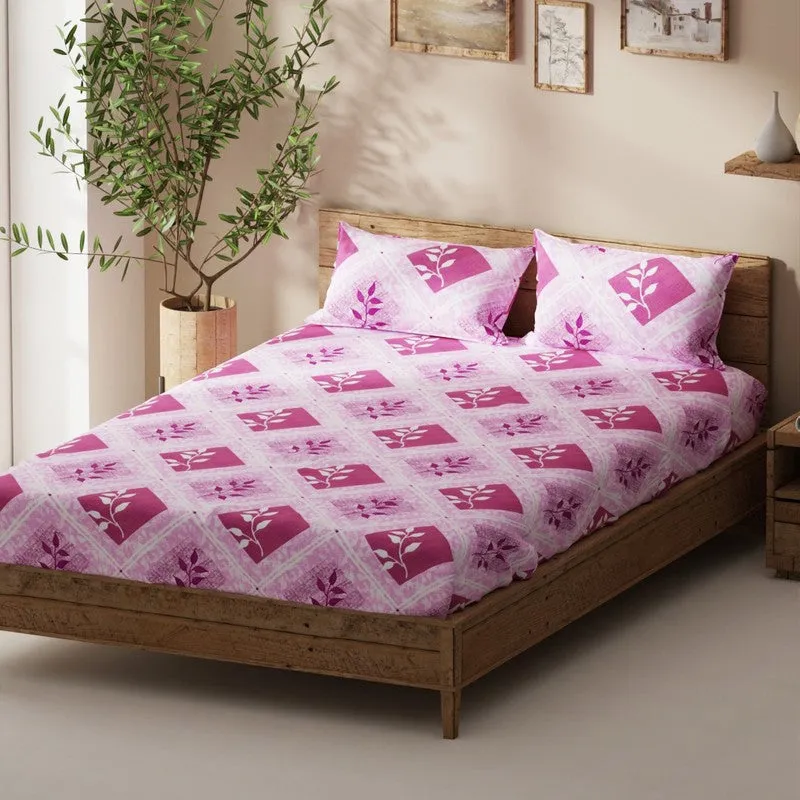 Ynorin Bedsheet (Pink) - 115 GSM media 1