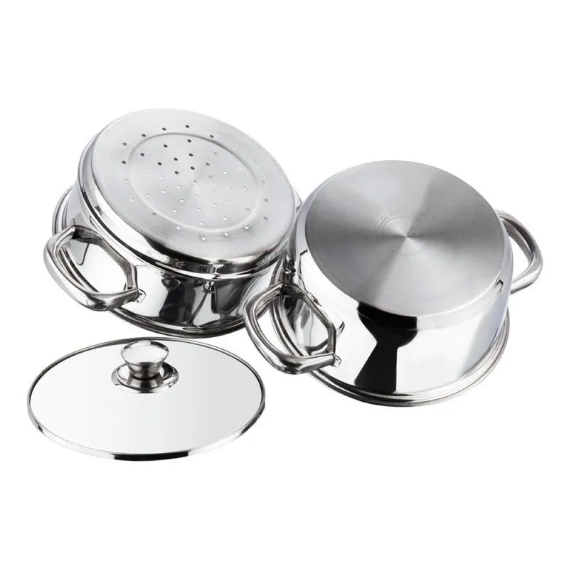 Vinod Veyra 2 Tier Stainless Steel Steamer media 5