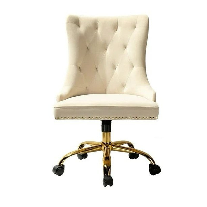 Seatra Neem Wood Office Chair - Beige media 3
