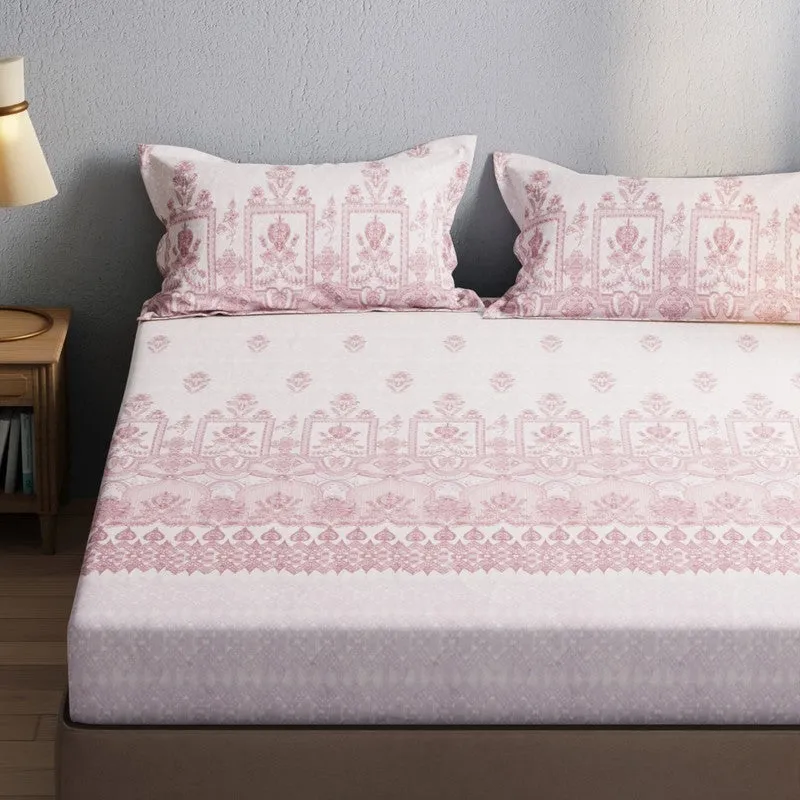 Wyril Bedsheet (Pink) - 115 GSM media 3