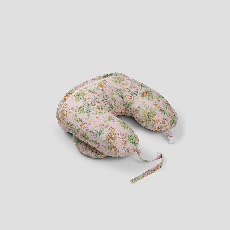 Blushing Bunny Duo Feeding Pillow with Removable Extra Pillow media 8